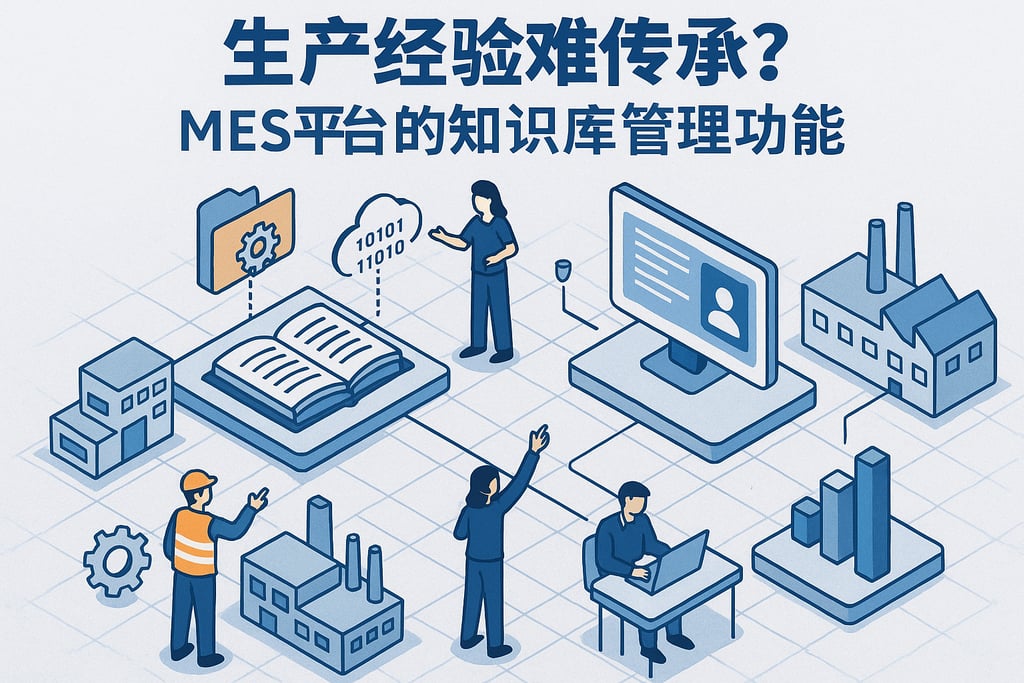 生产经验难传承？MES平台的知识库管理功能  